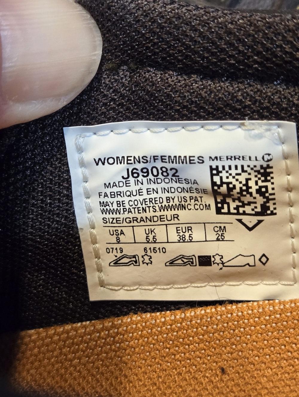 Merrell Women's Dassie Buckle Shoes in Brown Leather Size 8 - Picture 9 of 9